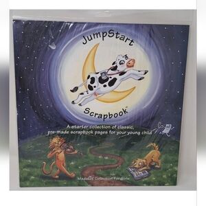Jumpstart Scrapbook Starter Pages - Baby Girl Memory Book Starter Pages